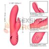 California Dreaming Vibrador con estimulador de clitoris y carga USB